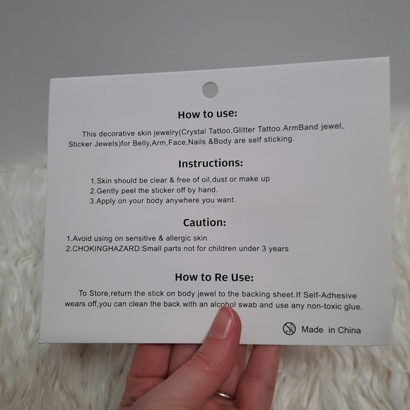 Showgirl Era Style Self Adhesive Rhinestone  Stickers - Picture 3 of 3